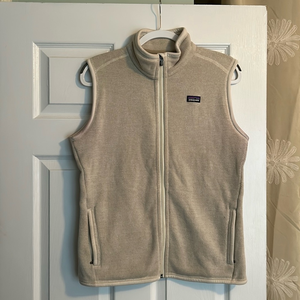 Patagonia Vest - Oatmeal Cream Color - Large